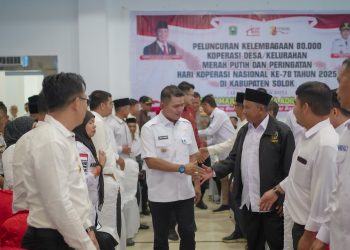 Secara Virtual, Bupati Solok Hadiri Peluncuran Kelembagaan 80.081 Koperasi Desa/Kelurahan Merah Putih