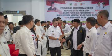 Secara Virtual, Bupati Solok Hadiri Peluncuran Kelembagaan 80.081 Koperasi Desa/Kelurahan Merah Putih