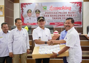 Pemkab Solok Launching Perdana Pembayaran PBB P2 Tahun 2025