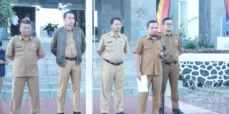 Wabup Solok Pimpin Apel Disiplin