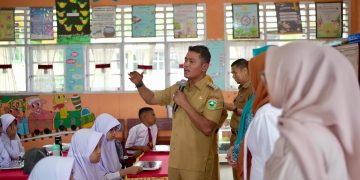 Bupati Solok Launching Program Makan Bergizi Gratis (MBG) Perdana di Kabupaten Solok