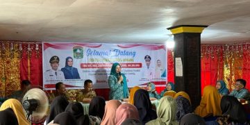 Ketua TP-PKK Kabupaten Solok Hadiri Audiensi Penerima Bantuan Sosial di Nagari Batu Bajanjang, Tigo Lurah