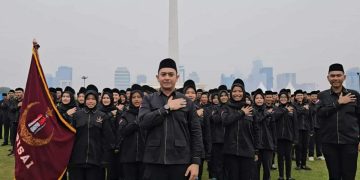 Presiden Prabowo Apresiasi Batalyon Perisai Syarikat Islam di Momen HUT Bhayangkara ke-79