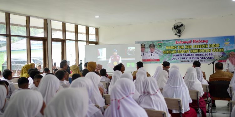 Sekolah Rakyat Tahap I di Kabupaten Solok Tahun Ajaran 2025/2026 Resmi Dimulai, Diawali dengan MPLS Serentak di Seluruh Indonesia