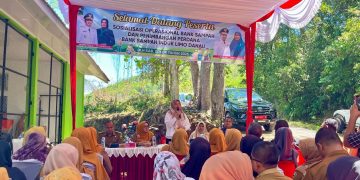 DLH Kab. Solok Sosialisasi Operasional Bank Sampah Sekaligus Penimbangan Perdana Bank Sampah Induk Limo Danau