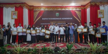Disdukcapil Kab. Solok Launching Inovasi “JELAJAH 1302”