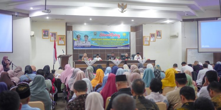 Bupati Solok Buka Rapat Koordinasi Pupuk Bersubsidi dan Sosialisasi Kegiatan Irigasi Perpompaan