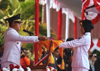 Bupati Rinto Wardana Pimpin  Upacara Perayaan HUT RI ke-80