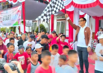 Meriahkan HUT RI ke-80, Pemkab Mentawai Gelar Jalan Santai 