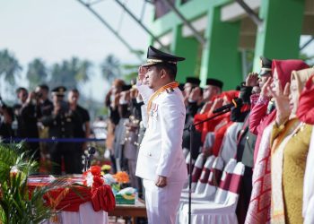 Dr. Ramadhani Kirana Putra Pimpin Langsung Upacara Peringatan Kemerdekaan RI Ke – 80 di Kota Solok