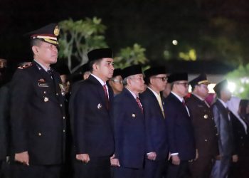 Pemerintahan Kota Solok dan Forkpimda Jalani Upacara Renungan Suci di TMP Mutiara