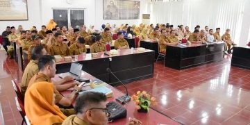 Inspektorat Agam Laksanakan Rakor Pengawasan dan Tindak Lanjut Pemeriksaan BPK RI Semester I Tahun 2025