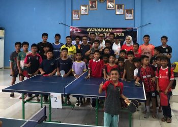 Turnamen Tenis  Meja Bupati Cup 2025 di Mentawai Resmi Ditutup