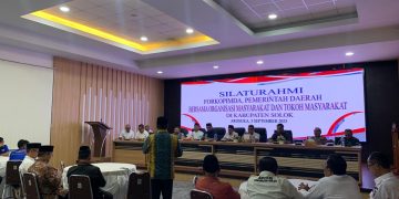 Silaturahmi Forkopimda, Pemerintah Daerah, Organisasi Masyarakat dan Tokoh Masyarakat Kab. Solok