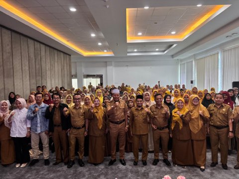 Disdikpora Gelar Pelatihan Konten Digital Bagi Guru PAUD dan Pamong Belajar