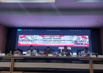 Kepala Disdikpora Kab. Solok Buka Konferensi Cabang PGRI Gunung Talang