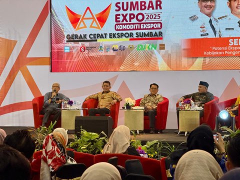 Bupati Solok Jadi Narasumber pada Seminar Sumbar Ekspo 2025, Angkat Tema Komoditi Ekspor