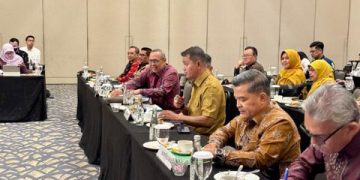 Bupati Solok Ikuti Rakor Lintas Sektor Pembahasan RTRW Kabupaten Solok 2025 -2045