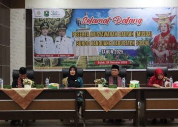Pemkab Solok Menggelar Musyawarah Daerah (MUSDA) Bundo Kanduang Kabupaten Solok Tahun 2025