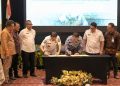 Dorong Penguatan Ekonomi Antar Daerah, Bupati Solok Tandatangani Kerjasama dengan Pemprov Sumsel Serta 5 Pemerintah Daerah Kab/Kota Yang Ada di Sumsel