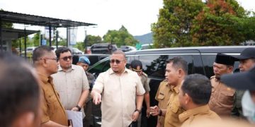 Bupati Solok dan Anggota DPR RI Andre Rosiade Tinjau Progres Perluasan Pembangunan RSUD Arosuka