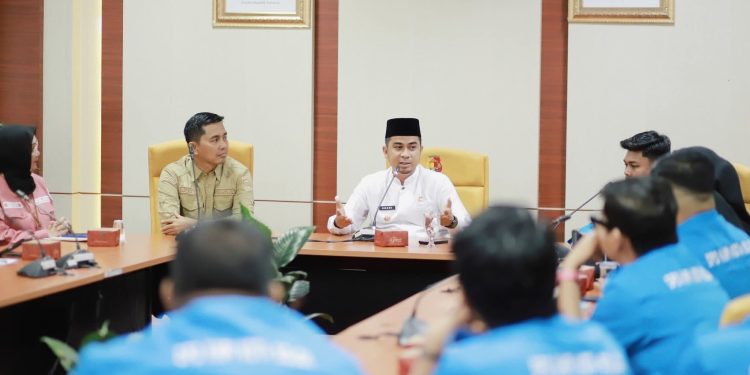 KNPI Periode 2025 Audiensi dengan Walikota Solok