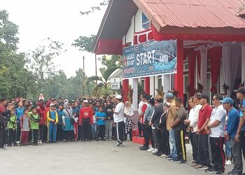 Meriahkan HUT Kebupaten  Mentawai ke 26 Tahun, Pemkab Mentawai Gelar Jalan Santai 