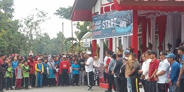 Meriahkan HUT Kebupaten  Mentawai ke 26 Tahun, Pemkab Mentawai Gelar Jalan Santai 