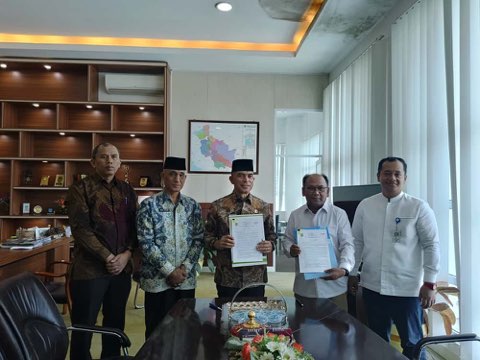 Pemkab Solok dan Bank Nagari Jalin Kerja Sama Terkait Pemanfaatan Aset Daerah