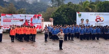 Upacara Peringatan Hari Pahlawan 2025 di Kabupaten Solok Berlangsung Khidmat dan Penuh Makna