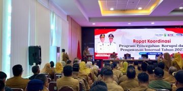 Inspektorat Daerah Kab. Solok Melaksanakan Rakor Program Pencegahan Korupsi dan Pengawasan Internal Tahun 2025