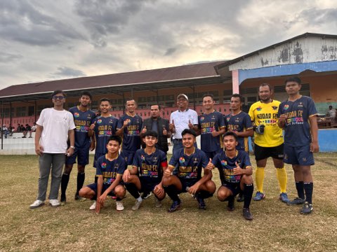 Turnamen Sepak Bola Wali Nagari Salayo Cup 4.0 Secara Resmi Dibuka Wabup Solok