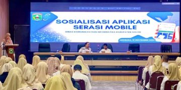 Wujudkan Smart Government, Diskominfo Laksanakan Sosialisasi Aplikasi Serasi Mobile