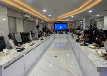 Farida Dewi Maharani Mengapresiasi Kunjungan Wartawan Kab. Solok bersama Dinas Kominfo Kab. Solok ke Kantor Komdigi RI