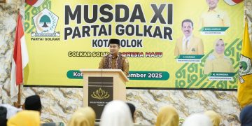 Wali Kota Solok Hadiri Musda ke XI Partai Golkar Kota Solok