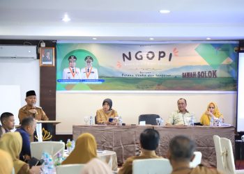 Wawako Suryadi Nurdal Membuka Kegiatan Ngopi (Ngobrol-Ngobrol Potensi Investasi) pada Forum Investasi Kota Solok 