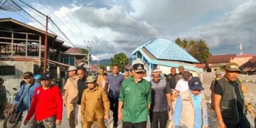 Dampingi Gubernur Sumbar, Wabup Candra Tinjau Lokasi Terdampak Bencana di Kabupaten Solok