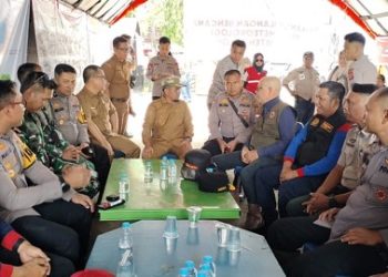 Dikunjungi Utusan Pemkab Pelalawan dan Perwakilan Universitas  Jambi, Wabup Candra Sampaikan Kondisi Bencana di Kab. Solok