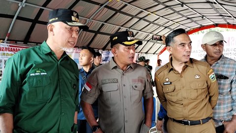 Gubernur Mahyeldi Tinjau Lokasi Bencana Hidrometeorologi di Kabupaten Solok