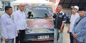 Ikatan Keluarga Bendang Solok Salurkan Bantuan Logistik untuk Korban Bencana Hidrometeorologi