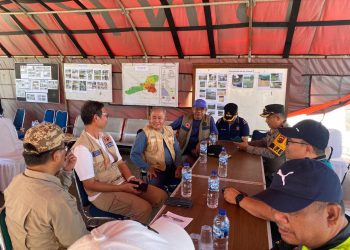 Wakil Wali Kota Solok Menerima Kunjungan Direktur Pemetaan dan Evaluasi Risiko Bencana BNPB Pusat