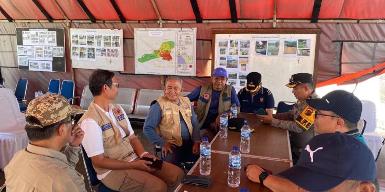 Wakil Wali Kota Solok Menerima Kunjungan Direktur Pemetaan dan Evaluasi Risiko Bencana BNPB Pusat