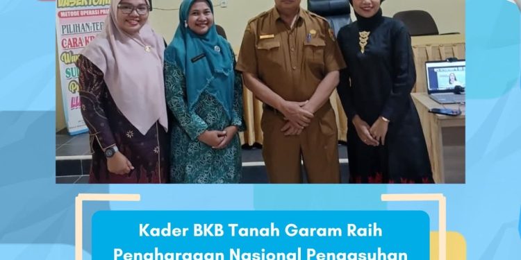 Kader Bina Keluarga Balita (BKB) Kelurahan Tanah Garam Berhasil Meraih Penghargaan Nasional 