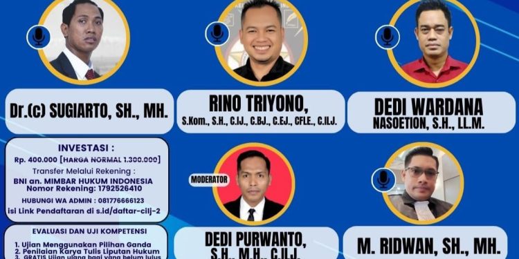 Salah Menulis Berita Hukum Bisa Fatal, MHI Siapkan Jurnalis Lewat Sertifikasi C.ILJ Batch 2, Daftar Sekarang!