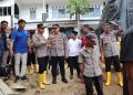 Polres Sijunjung Serahkan Bantuan Logistik Dalam Jumlah Besar di Kawasan Terdampak Banjir Bandang