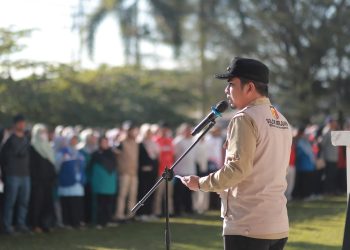 Wali Kota Solok Pimpin Apel Gabungan Korpri Peduli Bencana 