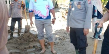 Dispora Kota Solok Mengerahkan 30 Orang Pegawainya untuk Membantu Penanganan Bencana Banjir