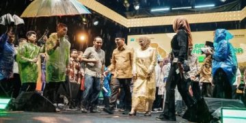 Wabup Solok Hadiri Malam Puncak HUT ke-22 Solok Selatan