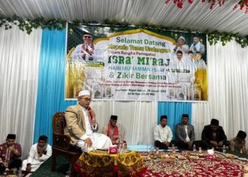 Wabup Solok Hadiri Peringatan Isra Mi’raj di Nagari Selayo