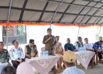 Bupati Solok Dampingi Sestama BNPB Tinjau Hunian Tetap di Saniang Baka dan Muaro Pingai